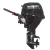 Suzuki Boat Outboard Engine DF25AES5 | 25 HP 15 Inch Black
