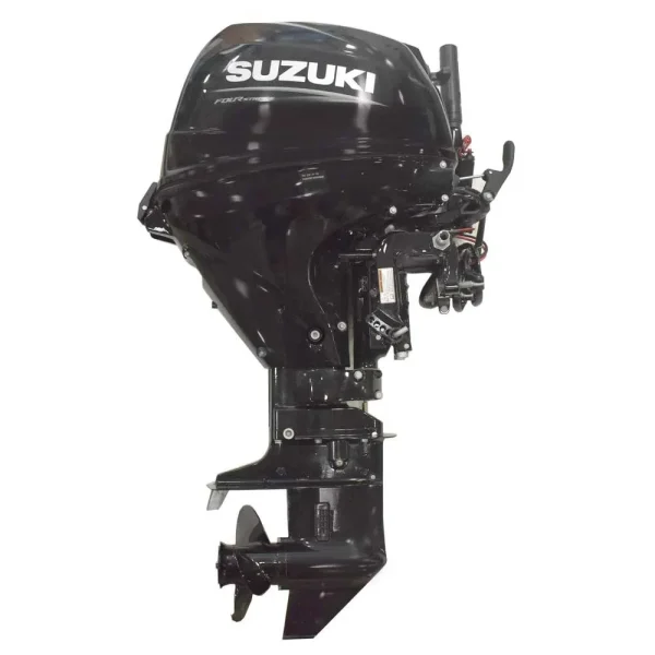 Suzuki Boat Outboard Engine DF25AES5 | 25 HP 15 Inch Black