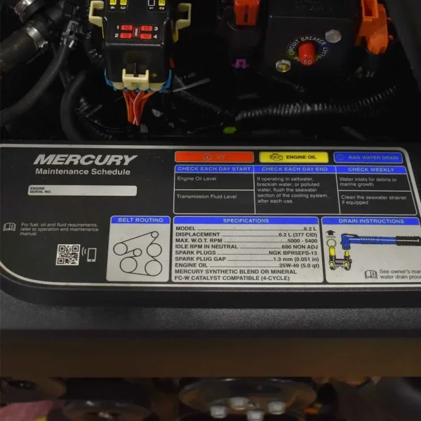 Mercruiser Boat Inboard Engine JM9XM06.2CAT | 370HP 6.2L T6200 H.O